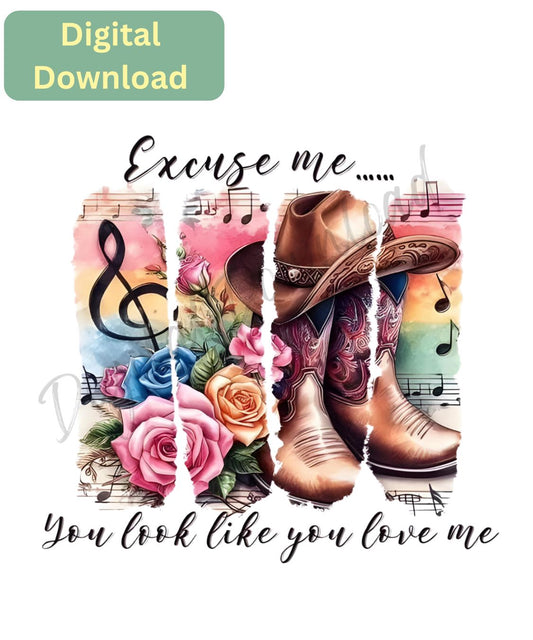 Digital Download - Clipart - Excuse me