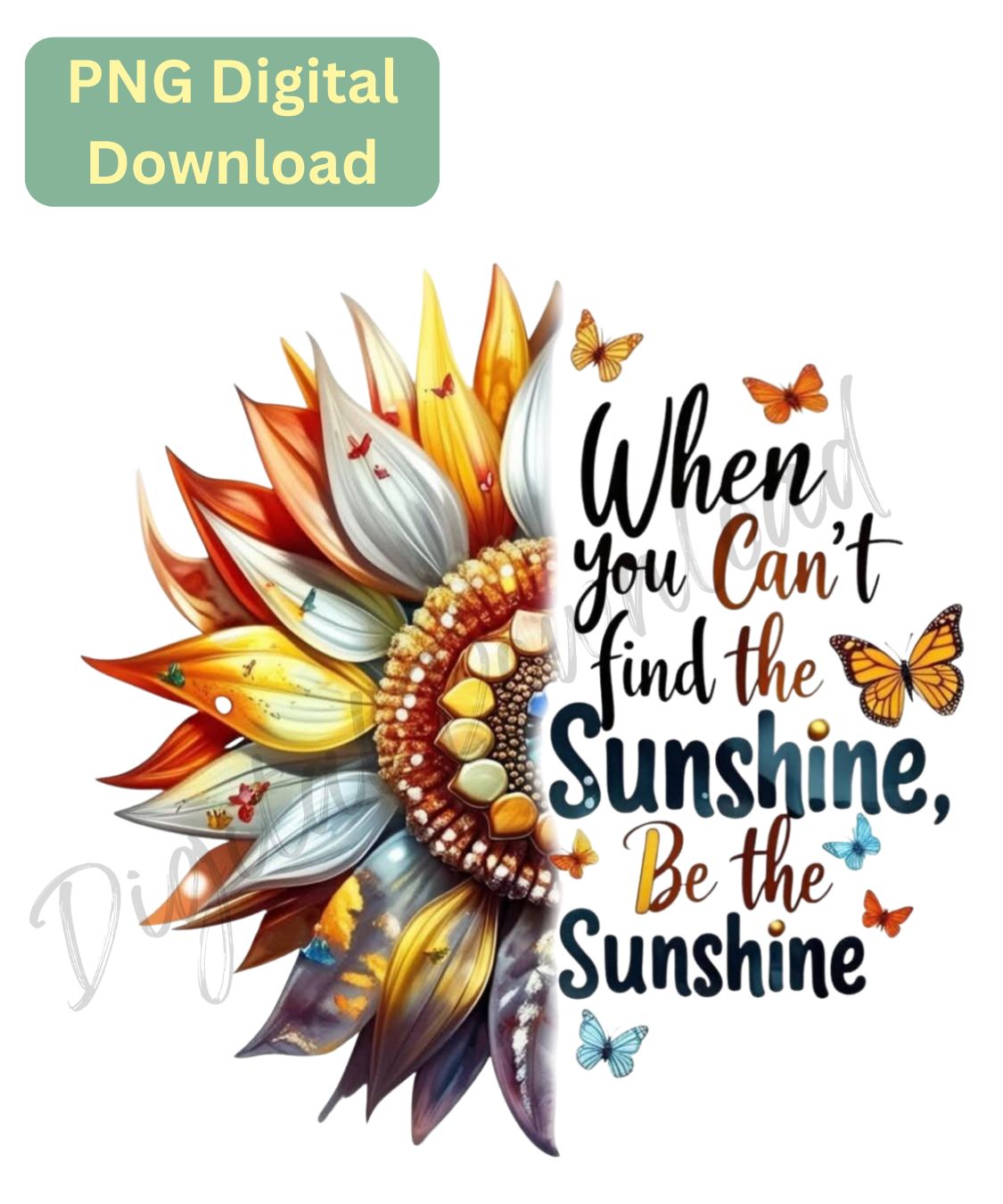 Digital Download - Clipart - Be the Sunshine