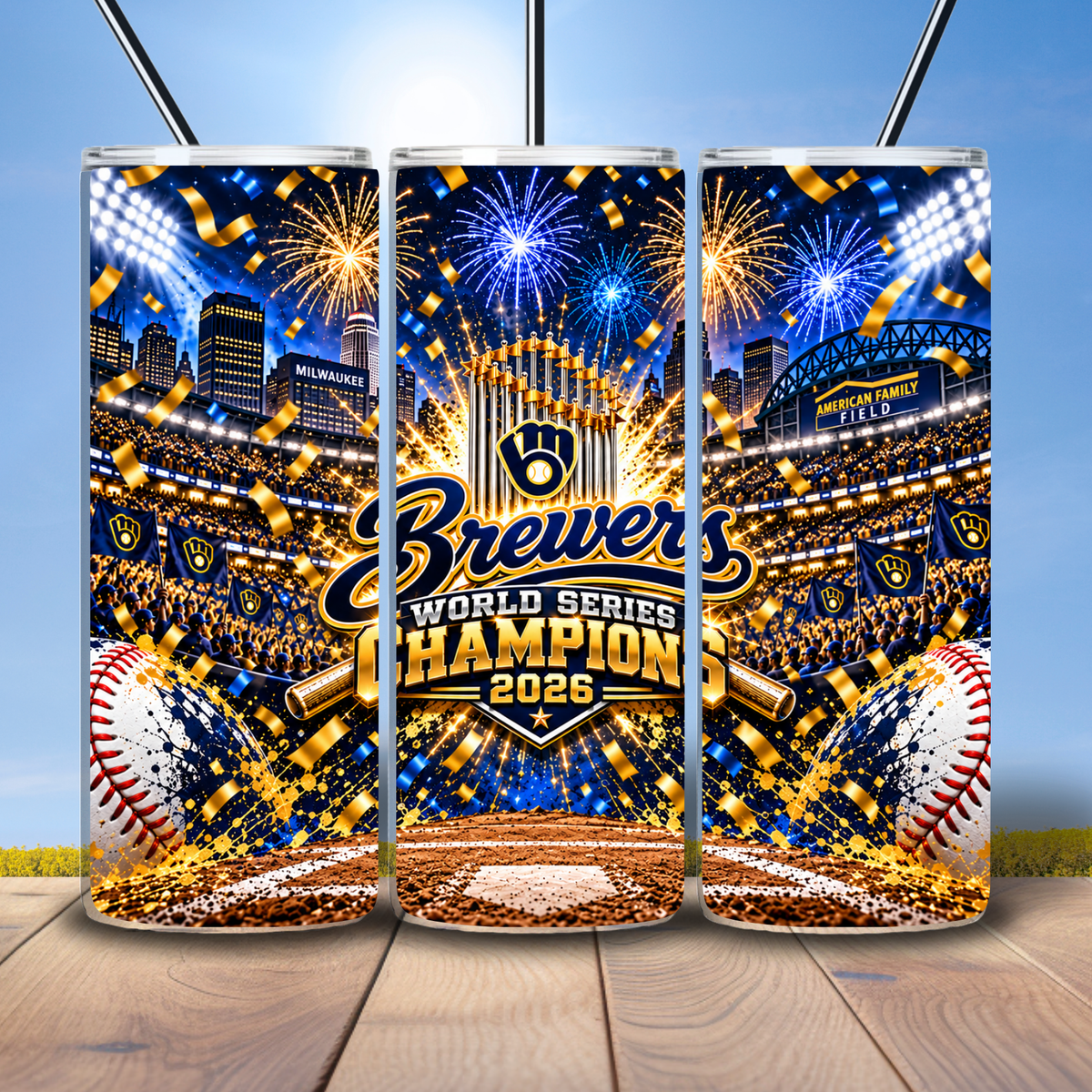 Tumbler | World Series Win Brewers 2026