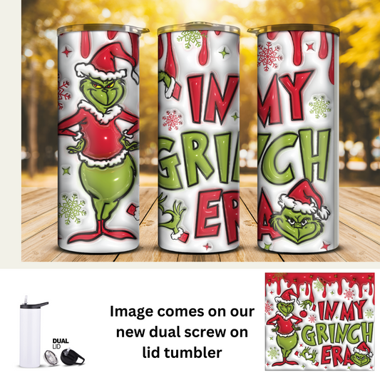 20 oz Tumbler - Grinch Era