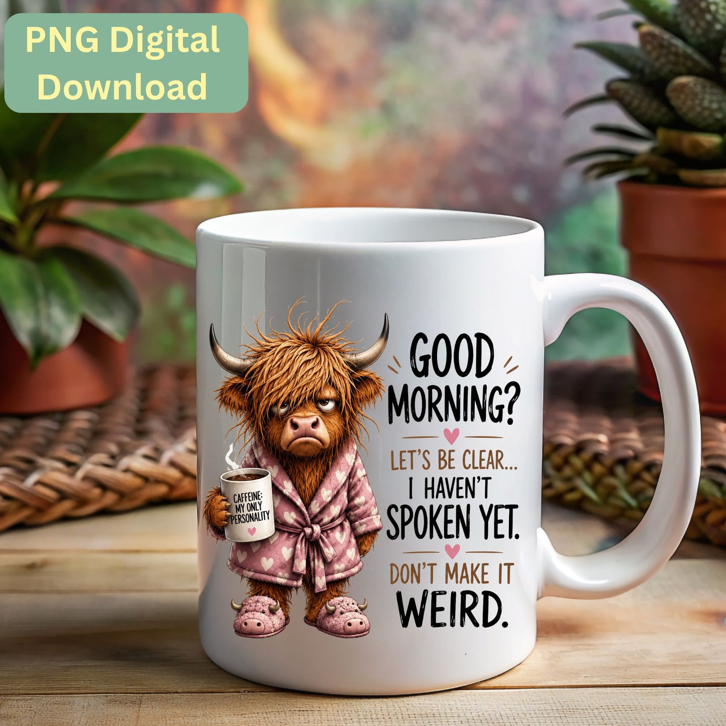 Digital Download - Clipart - Don't make it weird