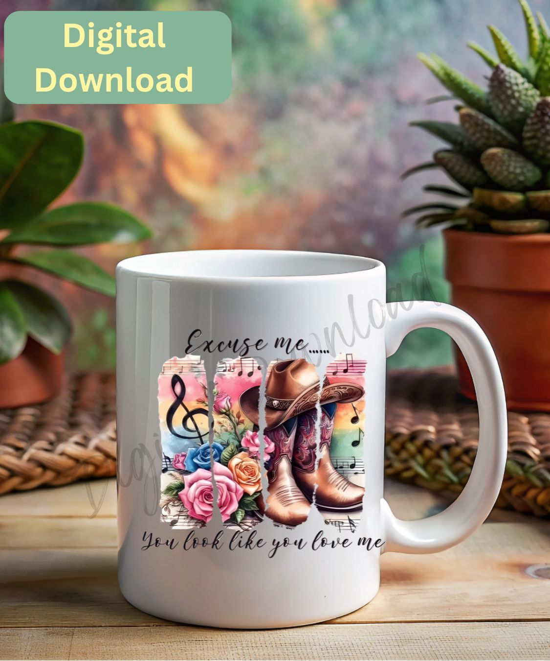 Digital Download - Clipart - Excuse me