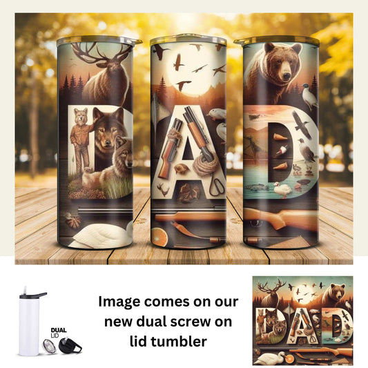 20 oz Tumbler - Nature Dad