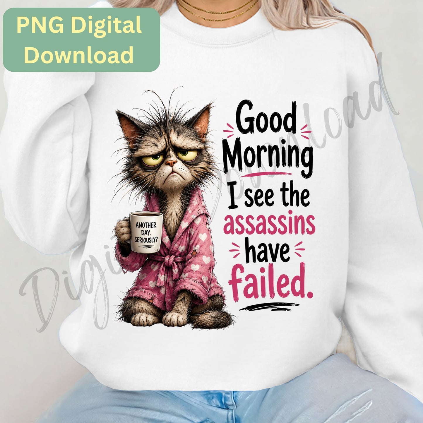 Digital Download - Clipart - Good Morning Sunshine