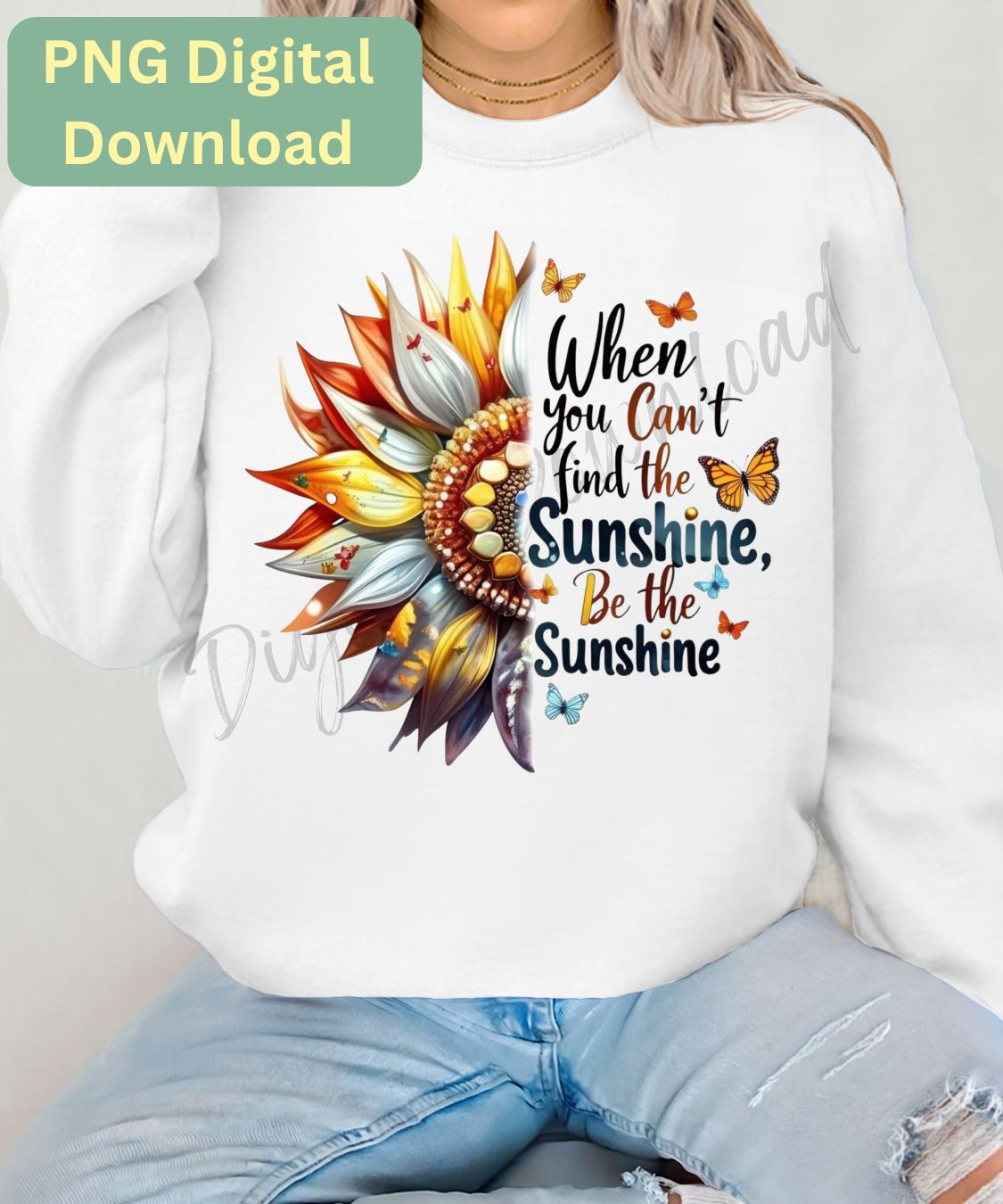 Digital Download - Clipart - Be the Sunshine