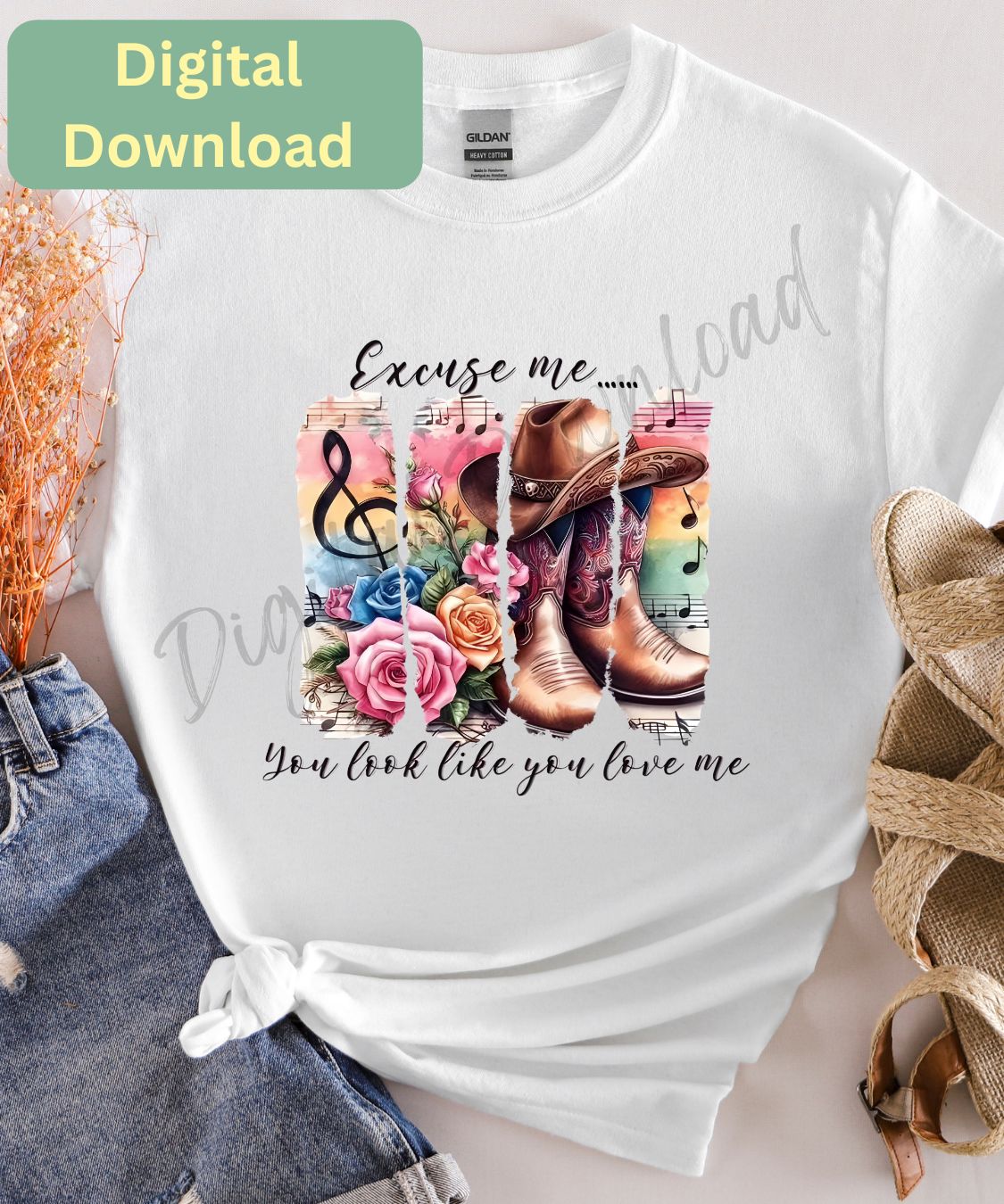 Digital Download - Clipart - Excuse me