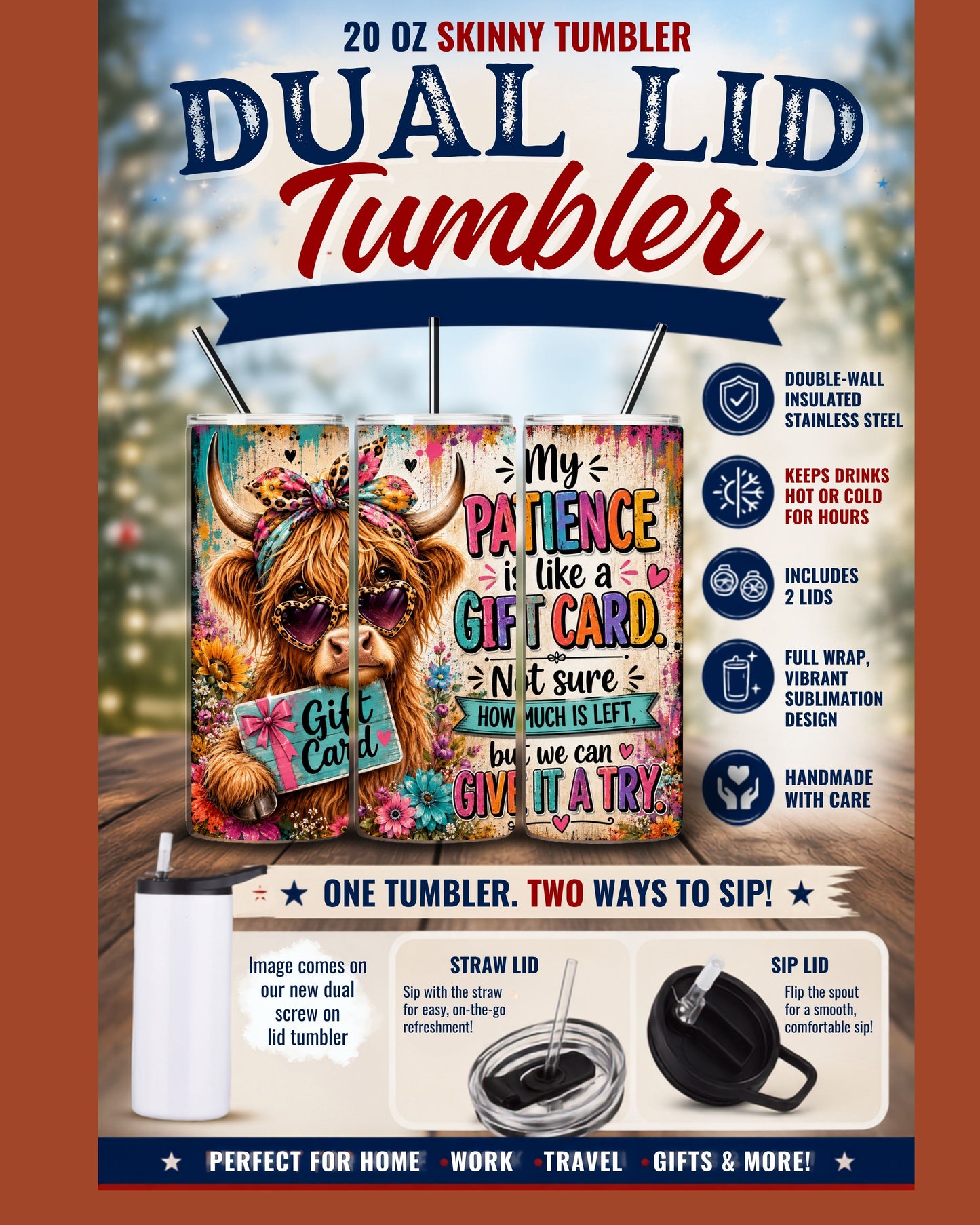 Tumbler | Sarcasm |  My Patience