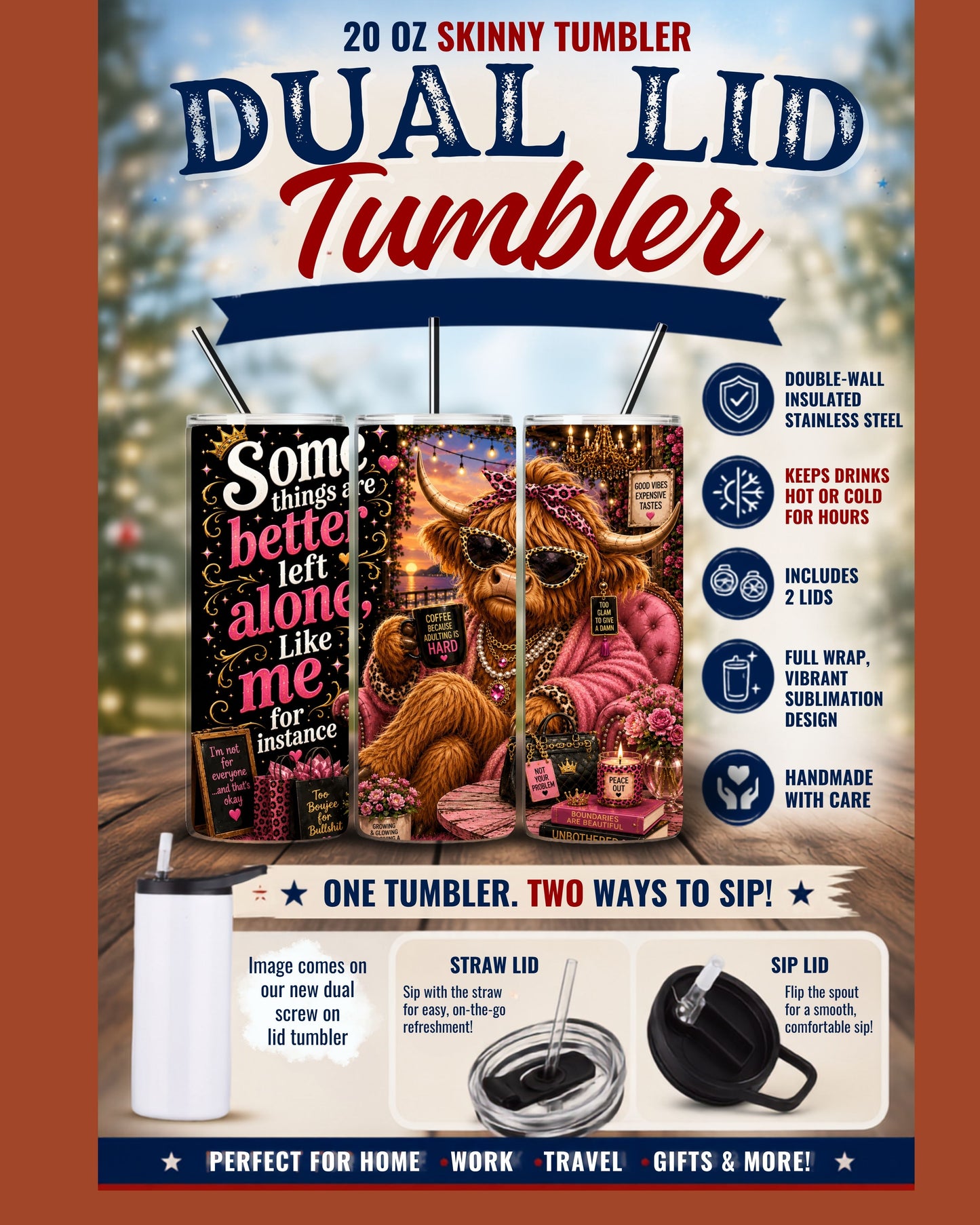 Tumbler | Sarcasm |  Better left alone