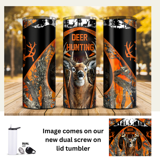 20 oz Tumbler - Nature Buck 9