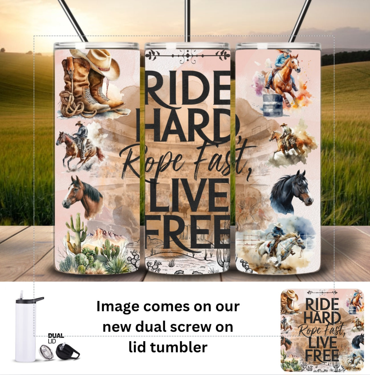 Tumbler | Rodeo | Ride Hard